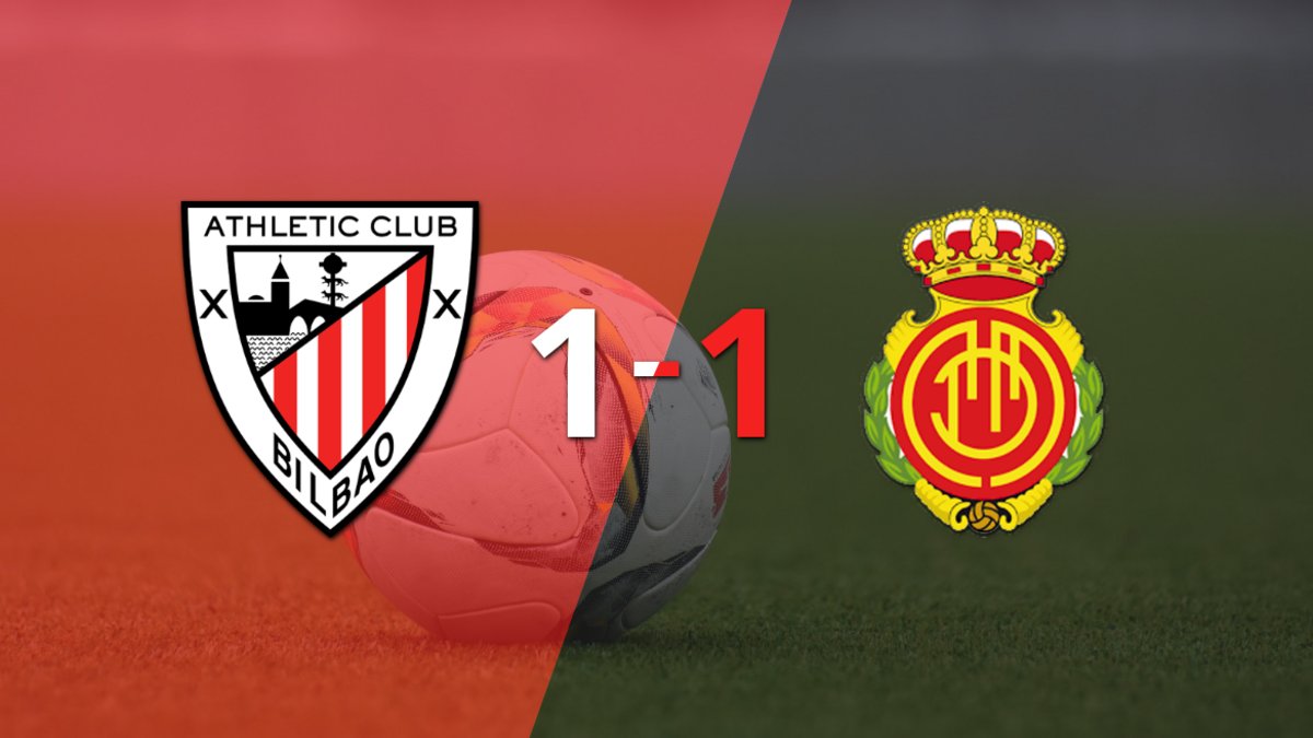 Reparto de puntos en el empate a uno entre Athletic Bilbao y Mallorca ...