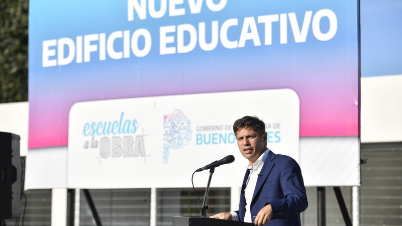 Kicillof se diferenció de Milei por el accionar en Bahía Blanca: “Hay una diferencia del tipo de sociedad que queremos construir”