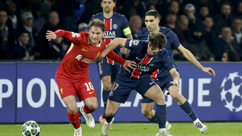 Liverpool de Alexis Mac Allister vs PSG: cuándo juegan