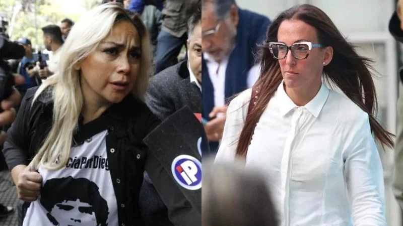 Muerte de Diego Maradona, Verónica Ojeda, Agustina Cosachov