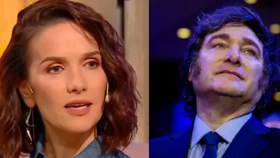 Natalia Oreiro y Javier Milei Natalia Oreiro y Javier Milei