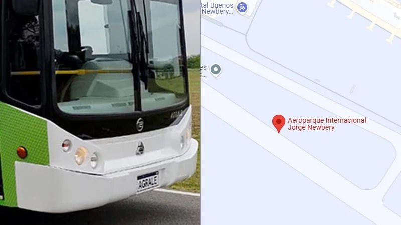 Nuevo recorrido histórica línea conurbano Retiro Aeroparque Línea 28 DOTA Argentina