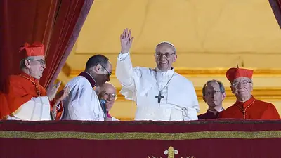 El papa Francisco. El papa Francisco.