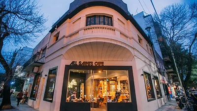 All Saints Café. All Saints Café.