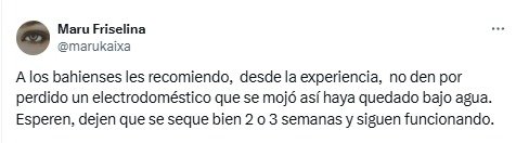 agua, electrodoméstico mojado, electrodomésticos mojados