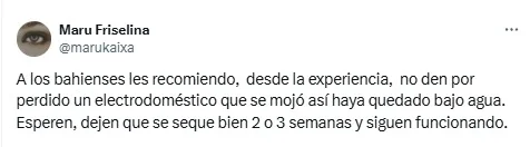 agua, electrodoméstico mojado, electrodomésticos mojados