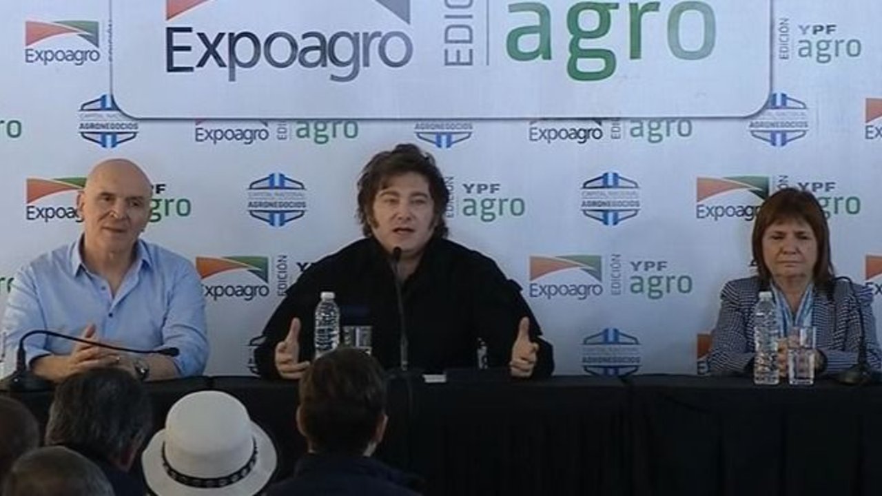 Milei redobló la apuesta y bancó a la represión frente al campo: "Vienen por ustedes"