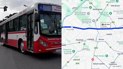 Nuevo recorrido ramal de colectivo de Zona Oeste rápido a Capital Argentina Nuevo recorrido ramal de colectivo de Zona Oeste rápido a Capital Argentina