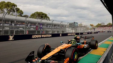 Norris lidera el doblete de McLaren en la clasificación del Gran Premio de Australia