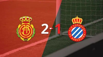 Mallorca logró una victoria con gol agónico por 2 a 1 frente a Espanyol Mallorca logró una victoria con gol agónico por 2 a 1 frente a Espanyol