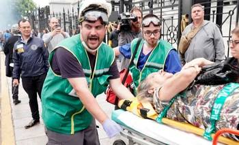 La hija de la jubilada golpeada contó que "volverá a marchar" | Marcha jubilados