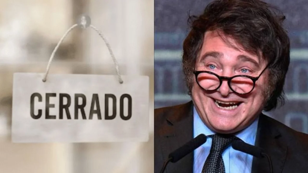 Bazar Zoom Histórico Cerrado Crisis Económica Javier Milei Argentina