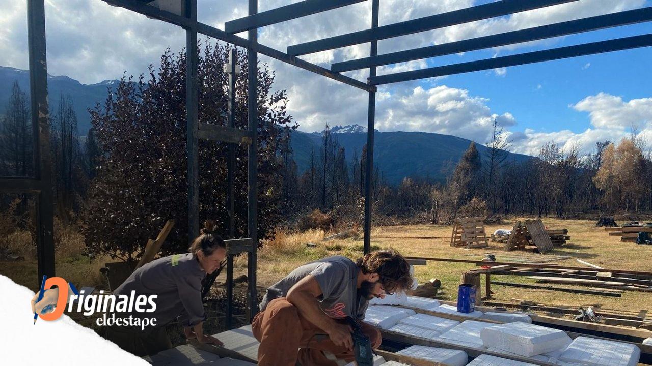 Es diseñadora y con sus amigos ayudó a salvar un bosque clave durante los incendios de la Patagonia: "Te parte el corazón"