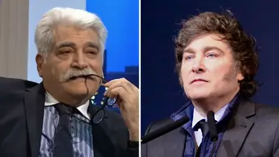 Turco Asís y Javier Milei Turco Asís y Javier Milei