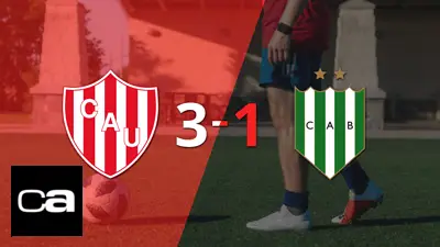 Unión paseó a Banfield y selló su triunfo 3 a 1 Unión paseó a Banfield y selló su triunfo 3 a 1