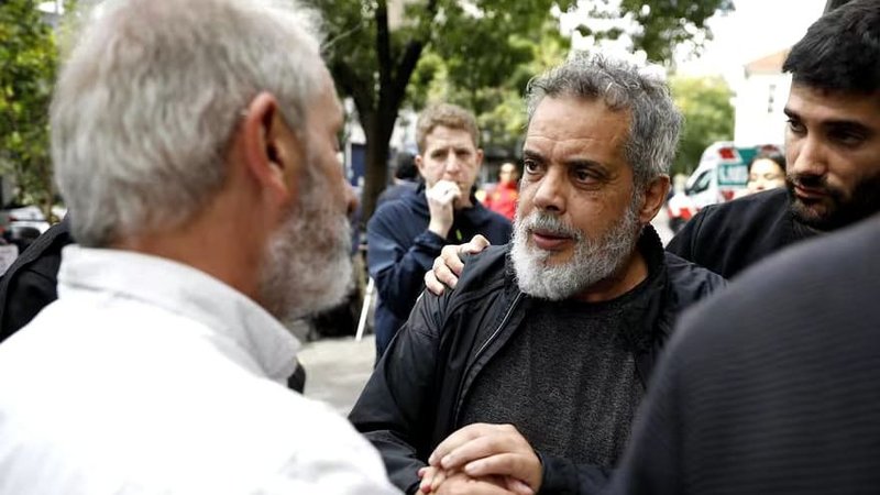 El padre de Pablo Grillo se quebró y envió un mensaje a los manifestantes