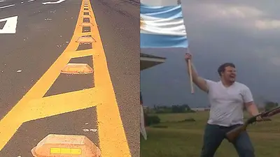 Ruta histórica reinauguración Argentina Tránsito Ruta histórica reinauguración Argentina Tránsito