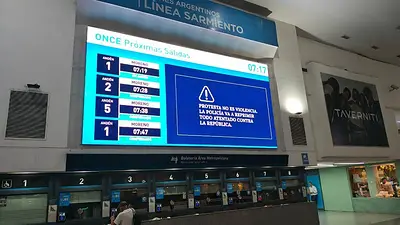 El Gobierno amenaza en los carteles del transporte público por la marcha de los jubilados: "La policía va a reprimir" El Gobierno amenaza en los carteles del transporte público por la marcha de los jubilados: "La policía va a reprimir"