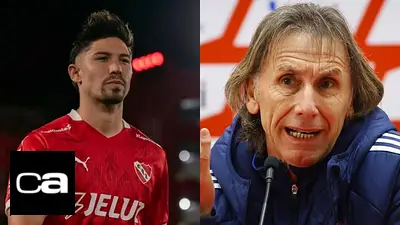 La frase de Gareca sobre Loyola que impactó fuerte en Independiente: "Inquietud" La frase de Gareca sobre Loyola que impactó fuerte en Independiente: "Inquietud"