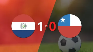 Con gol de Omar Alderete, Paraguay le ganó a Chile por 1 a 0