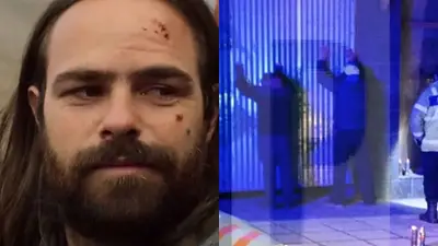 Detuvieron a Peter Lanzani en Ushuaia Detuvieron a Peter Lanzani en Ushuaia