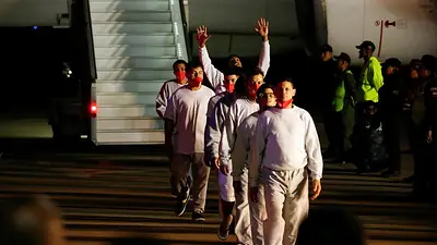 Venezolanos detenidos en El Salvador no tienen relación con Tren de Aragua: Diosdado Cabello Venezolanos detenidos en El Salvador no tienen relación con Tren de Aragua: Diosdado Cabello