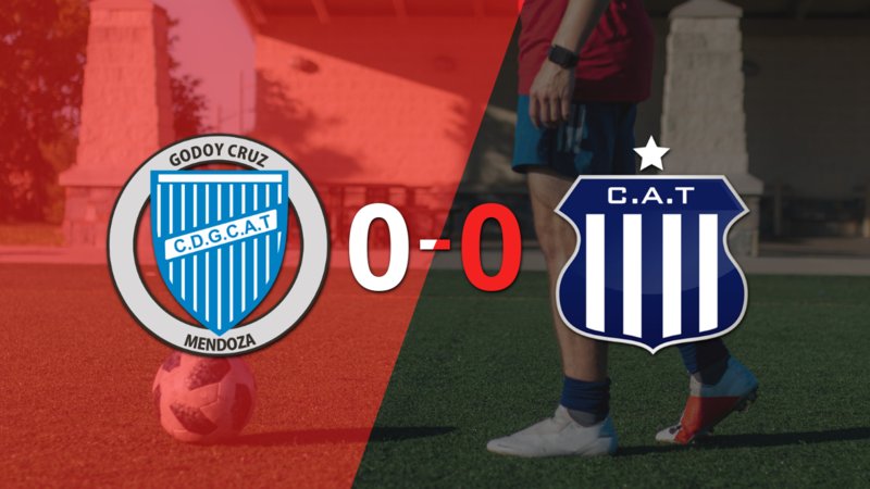 Sin muchas emociones, Godoy Cruz y Talleres empataron 0-0
