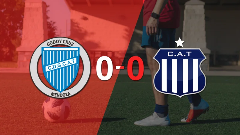 Sin muchas emociones, Godoy Cruz y Talleres empataron 0-0