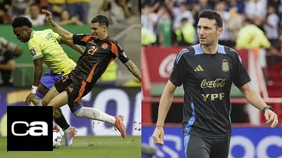 Selección Argentina, Vinicius, Brasil, Lionel Scaloni, Eliminatorias sudamericanas Selección Argentina, Vinicius, Brasil, Lionel Scaloni, Eliminatorias sudamericanas
