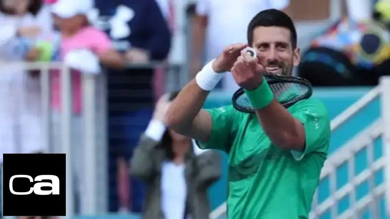 Novak Djokovic vs Jakub Mensik, en el Masters 1000 de Miami: horario, cómo ver en vivo y televisión