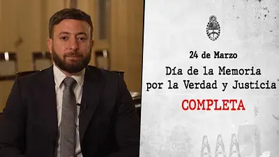 El violento video de Agustín Laje protagonizando del discurso del gobierno de "Memoria completa" El violento video de Agustín Laje protagonizando del discurso del gobierno de "Memoria completa"