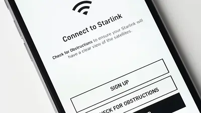 Teléfono con acceso a Starlink. Teléfono con acceso a Starlink.