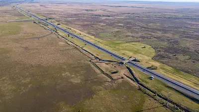 Obras en la autopista Buenos Aires - La Plata Obras en la autopista Buenos Aires - La Plata