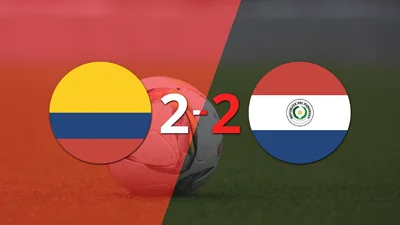 Colombia y Paraguay igualaron por 2 en un vibrante partido Colombia y Paraguay igualaron por 2 en un vibrante partido