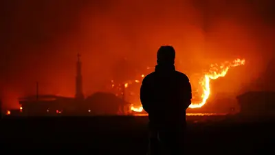 Ascienden a 18 los muertos por los incendios en Corea del Sur Ascienden a 18 los muertos por los incendios en Corea del Sur