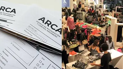 Logo de ARCA y shopping Logo de ARCA y shopping