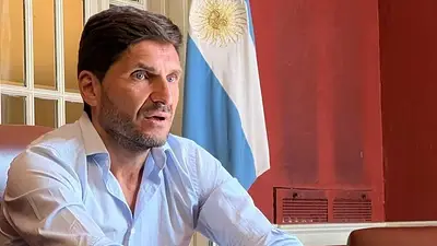 El gobernador de Santa Fe, Maximiliano Pullaro. El gobernador de Santa Fe, Maximiliano Pullaro.