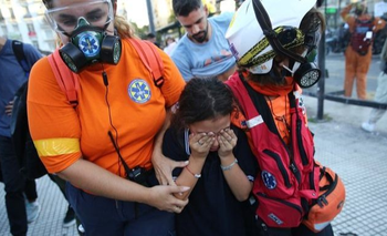 Las fuerzas de seguridad de Bullrich volvieron a gasear a una nena | Represión 