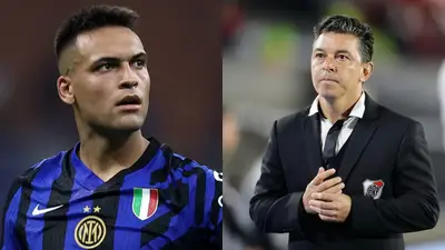 Lautaro Martínez. Marcelo Gallardo Lautaro Martínez. Marcelo Gallardo