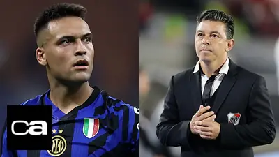Lautaro Martínez. Marcelo Gallardo Lautaro Martínez. Marcelo Gallardo