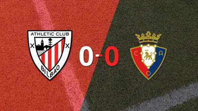 Athletic Bilbao y Osasuna no se sacaron ventaja y terminaron sin goles Athletic Bilbao y Osasuna no se sacaron ventaja y terminaron sin goles