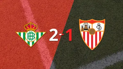 Betis consigue una remontada para ganar por 2 a 1 el Derbi de Sevilla Betis consigue una remontada para ganar por 2 a 1 el Derbi de Sevilla