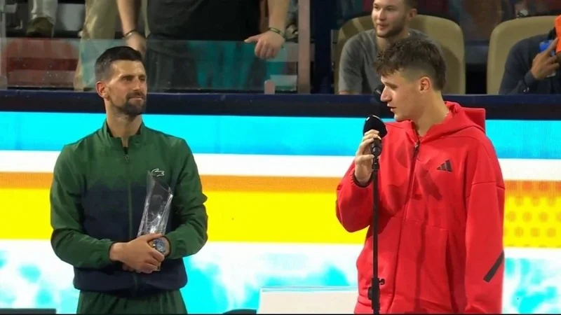 tenis, Jakub Mensik, Novak Djokovic, deportes