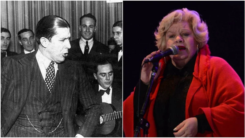 Carlos Gardel y María Graña