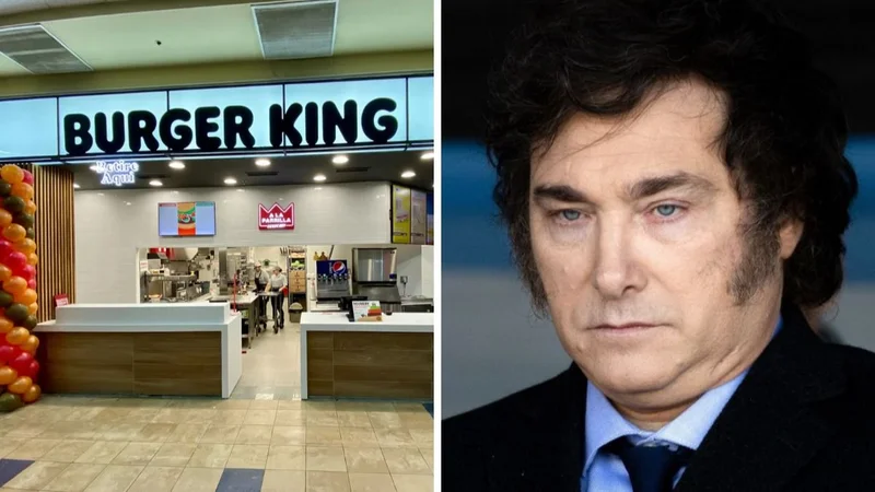 Qué pasó con Burger King en medio de la crisis de Milei. 