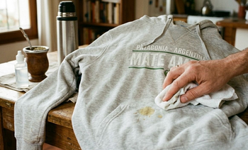 Truco clave: cómo eliminar las manchas de mate de la ropa | Servicios