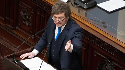 Milei admitió que cayó el salario real y justificó el ajuste: "Entiendo que la gente se sienta mal" Milei admitió que cayó el salario real y justificó el ajuste: "Entiendo que la gente se sienta mal"