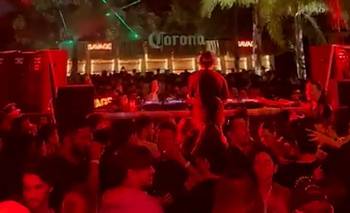 “Golpe fuerte”: el relato de la víctima del derrumbe en un boliche | Costanera