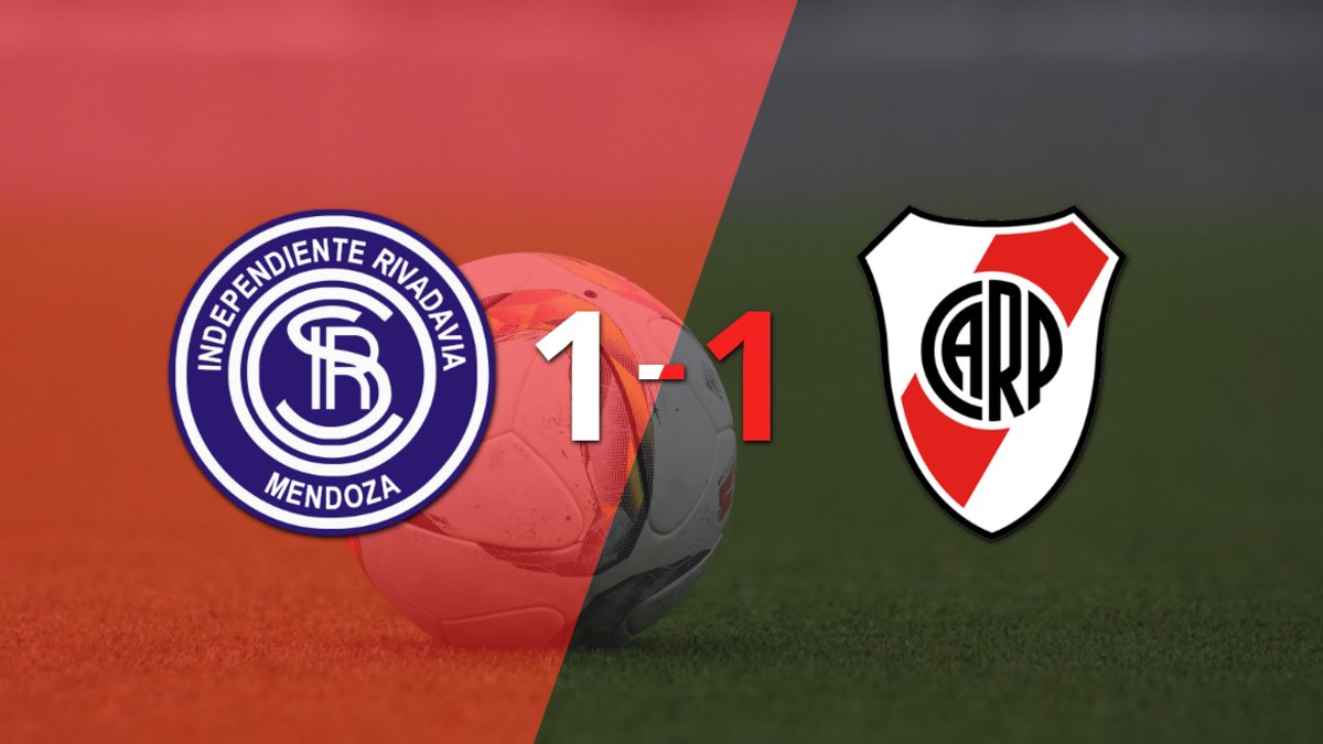Reparto de puntos en el empate a uno entre Independiente Riv. (M) y ...