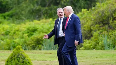 Trump dice que "es triste ver" que la relación entre EEUU y Reino Unido ya no es lo que era Trump dice que "es triste ver" que la relación entre EEUU y Reino Unido ya no es lo que era